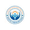 Circular logo with "Achieving Excellence Together," sun, book, cap, "Digital Umesh Reviews"